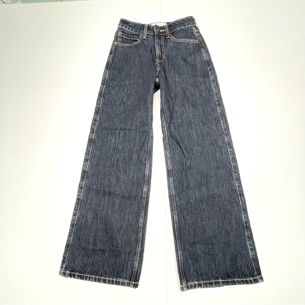 Hollister Jeans High-Rise Baggy NWOT Dark Wash Size 000 Short W23